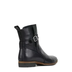 GABBI BUCKLE ANKLE BOOTS LEATHER><noscript><img width=