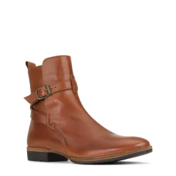 GABBI BUCKLE ANKLE BOOTS LEATHER><noscript><img width=