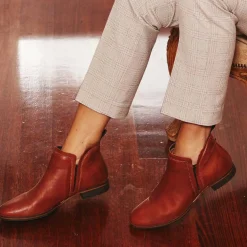 GAID ANKLE BOOT LEATHER>EOS Footwear Cheap