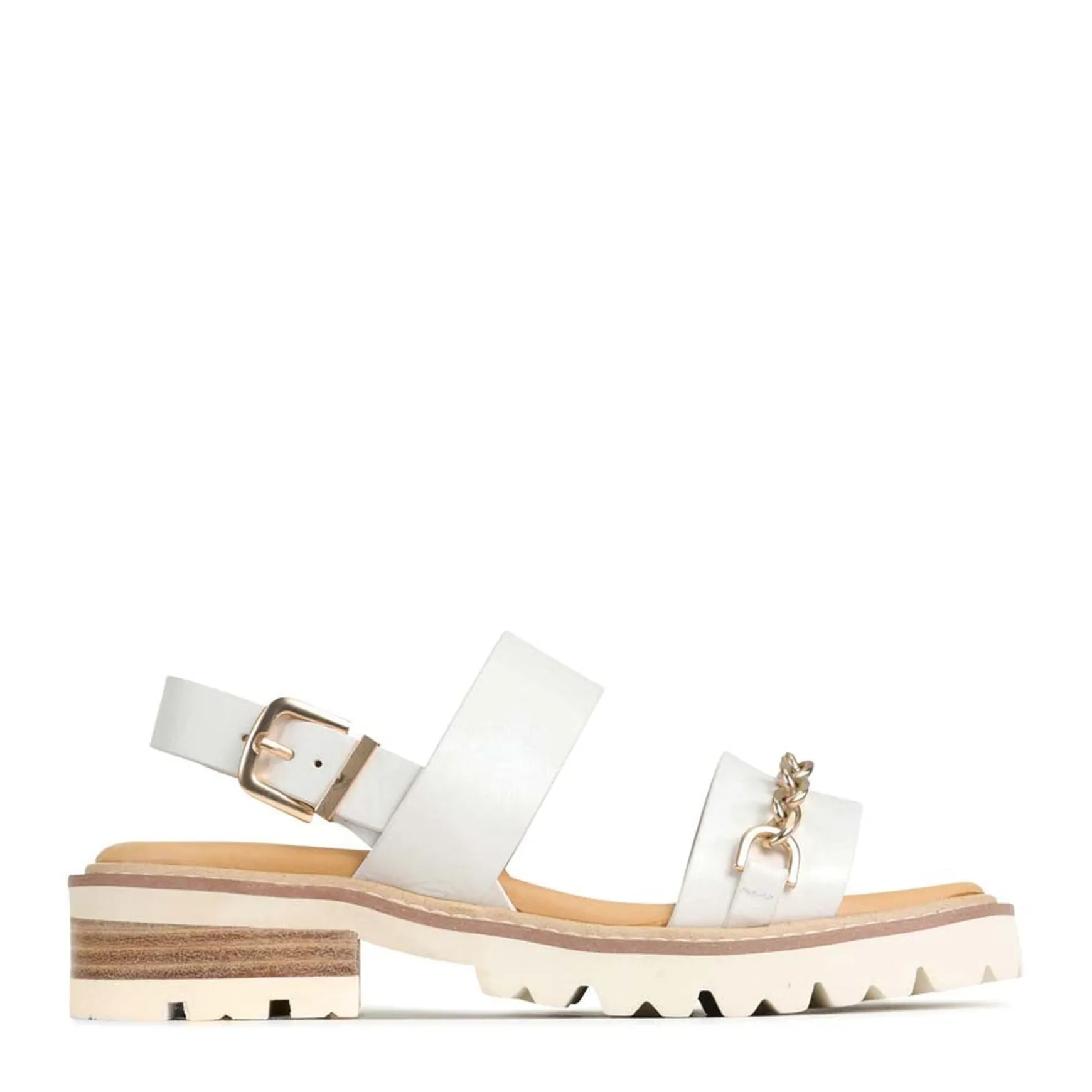 GIL SLING-BACK SANDALS LEATHER>EOS Footwear Discount