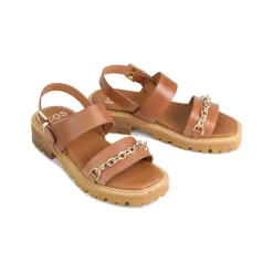 GIL SLING-BACK SANDALS LEATHER><noscript><img width=