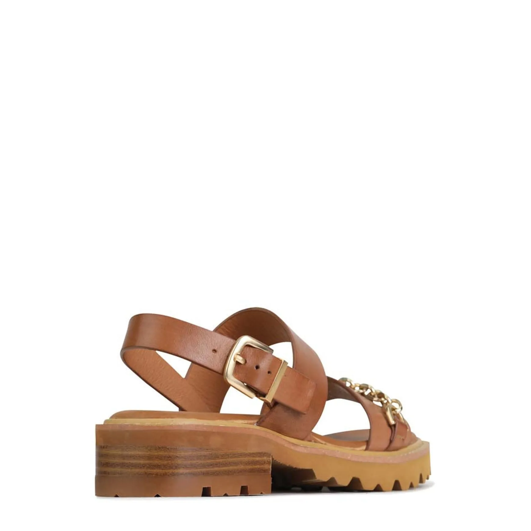 GIL SLING-BACK SANDALS LEATHER>EOS Footwear Discount