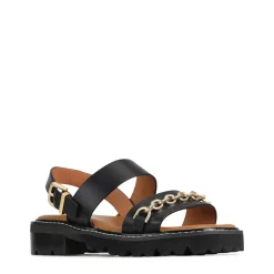 GIL SLING-BACK SANDALS LEATHER><noscript><img width=