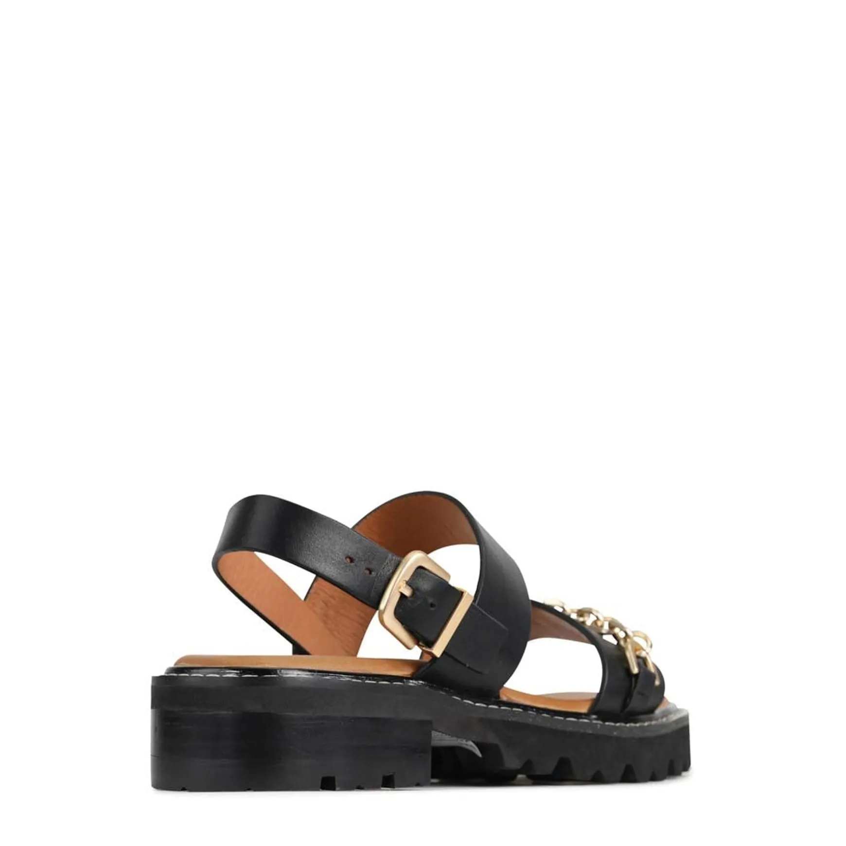 GIL SLING-BACK SANDALS LEATHER>EOS Footwear Discount