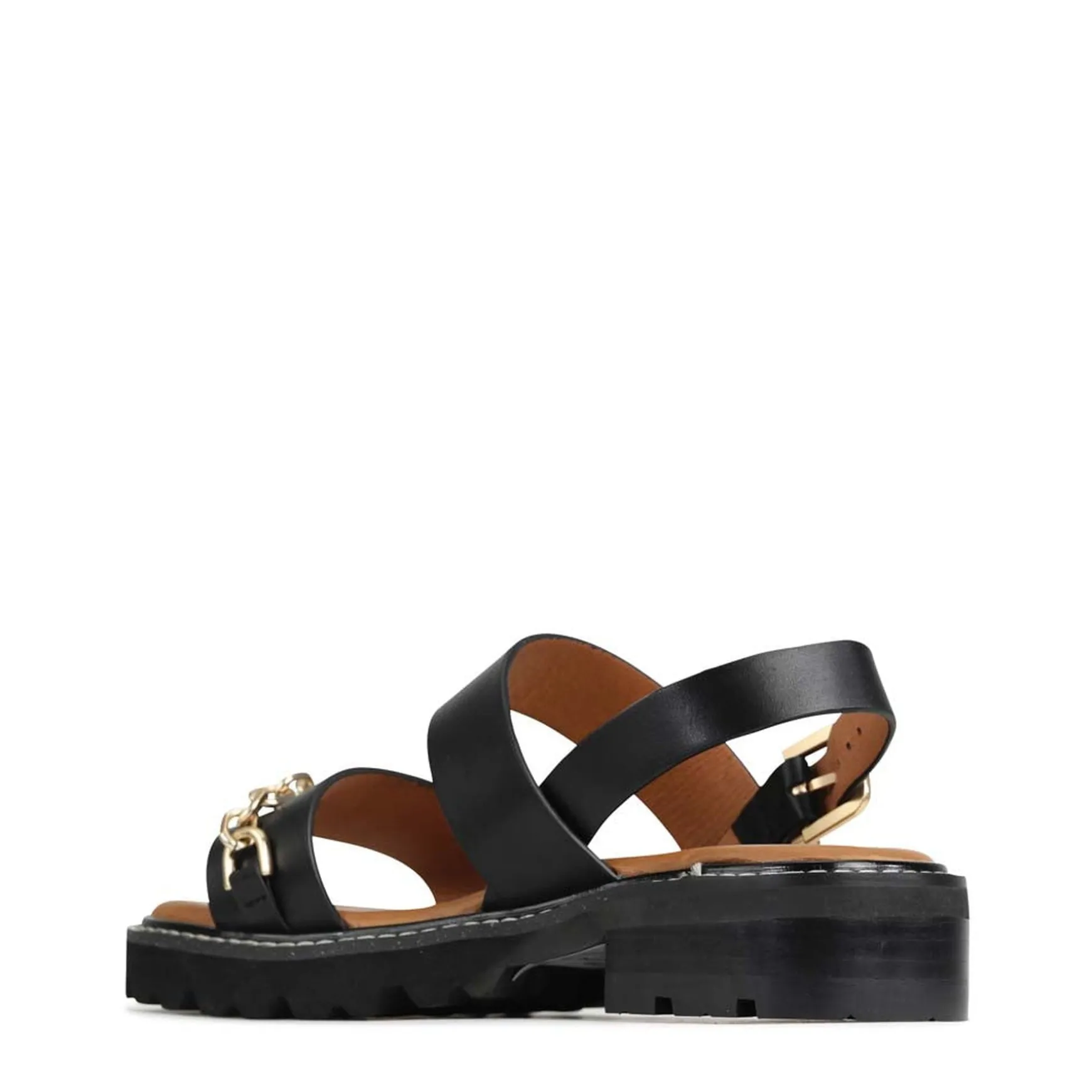 GIL SLING-BACK SANDALS LEATHER>EOS Footwear Discount