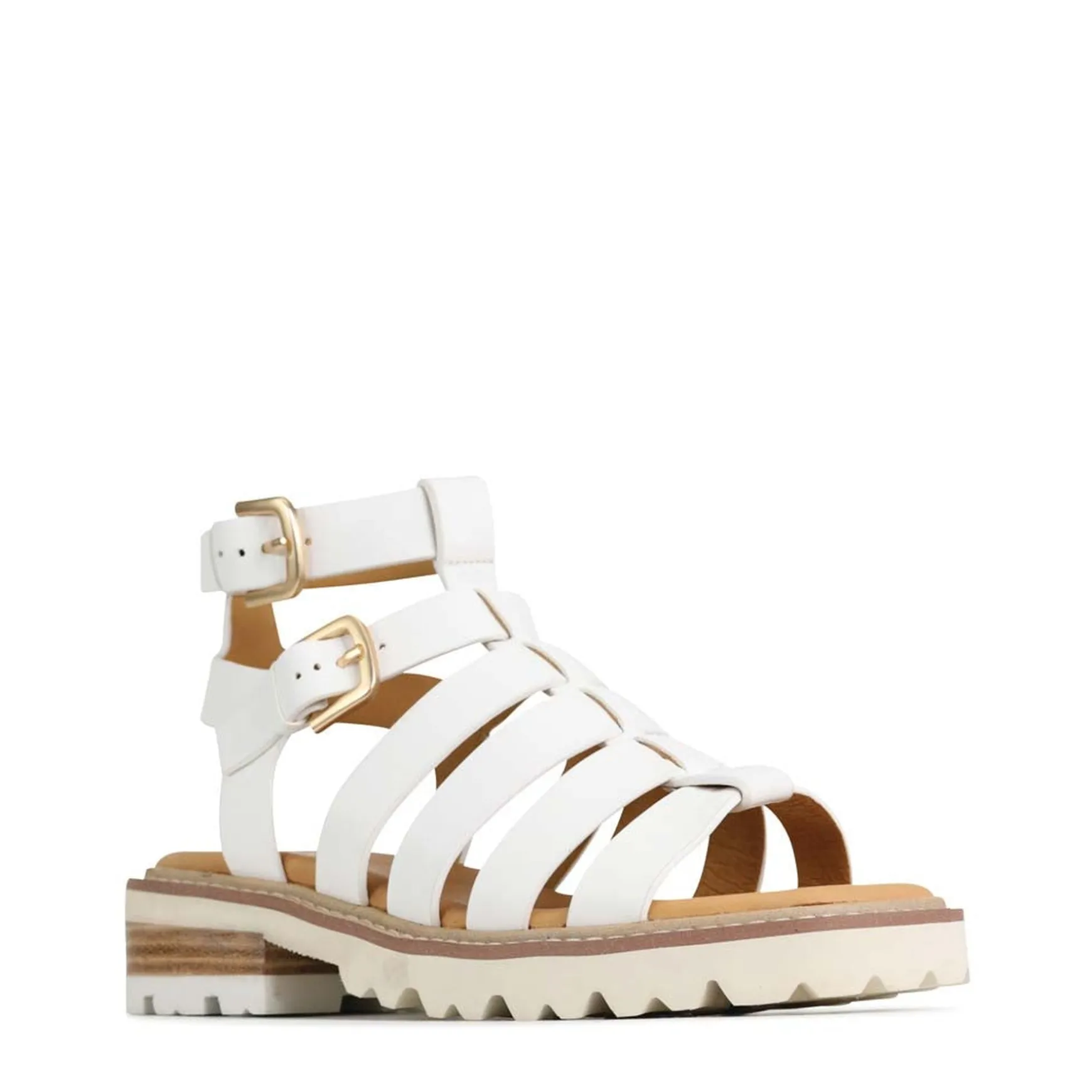 GIZELLE FISHERMAN SANDALS LEATHER>EOS Footwear Outlet