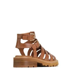 GIZELLE FISHERMAN SANDALS LEATHER><noscript><img width=