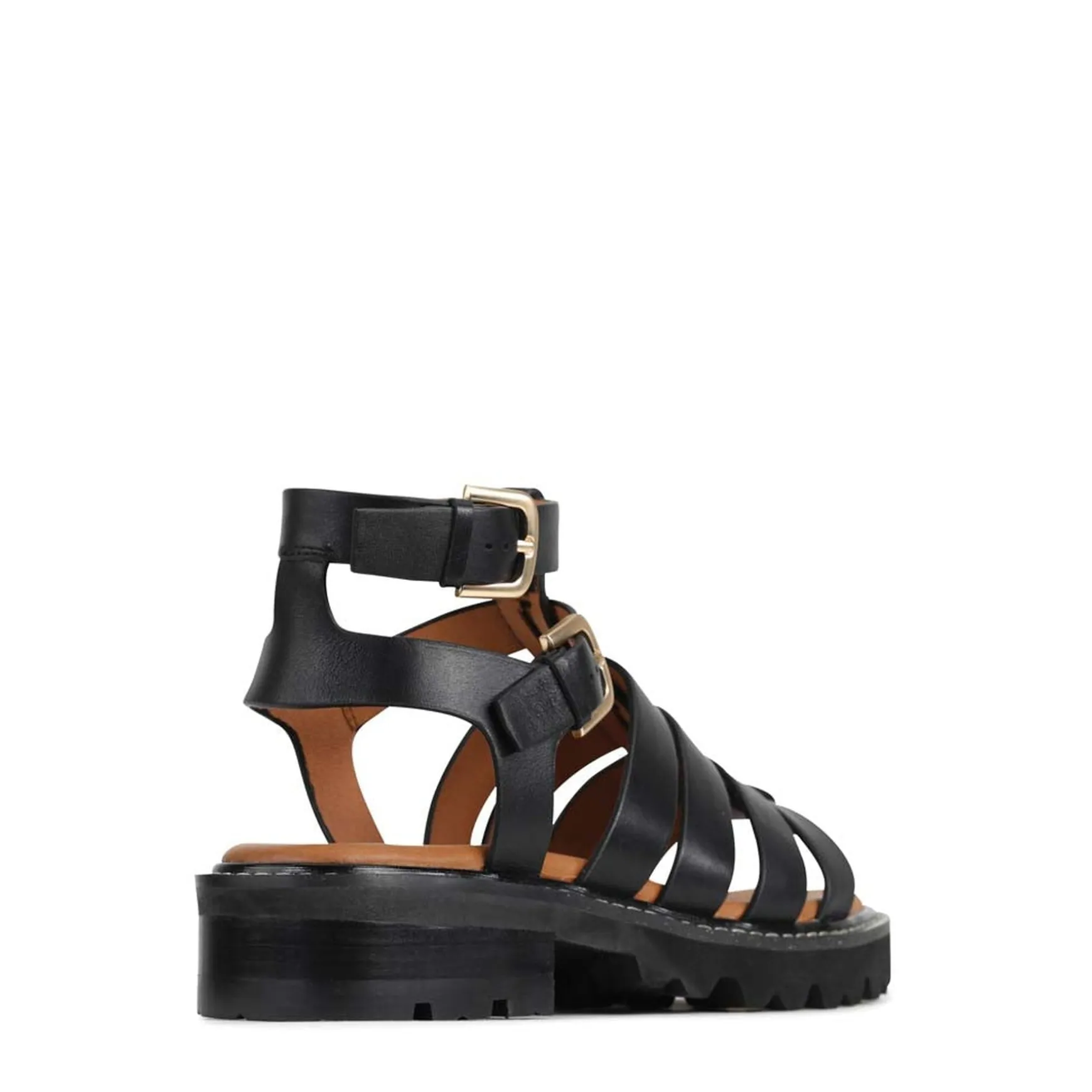 GIZELLE FISHERMAN SANDALS LEATHER>EOS Footwear Outlet