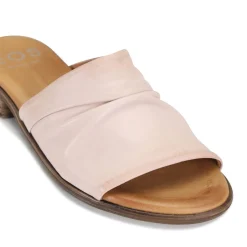 ILO LEATHER SLIDE SANDALS><noscript><img width=