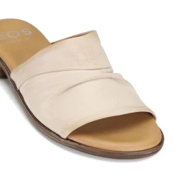 ILO LEATHER SLIDE SANDALS><noscript><img width=