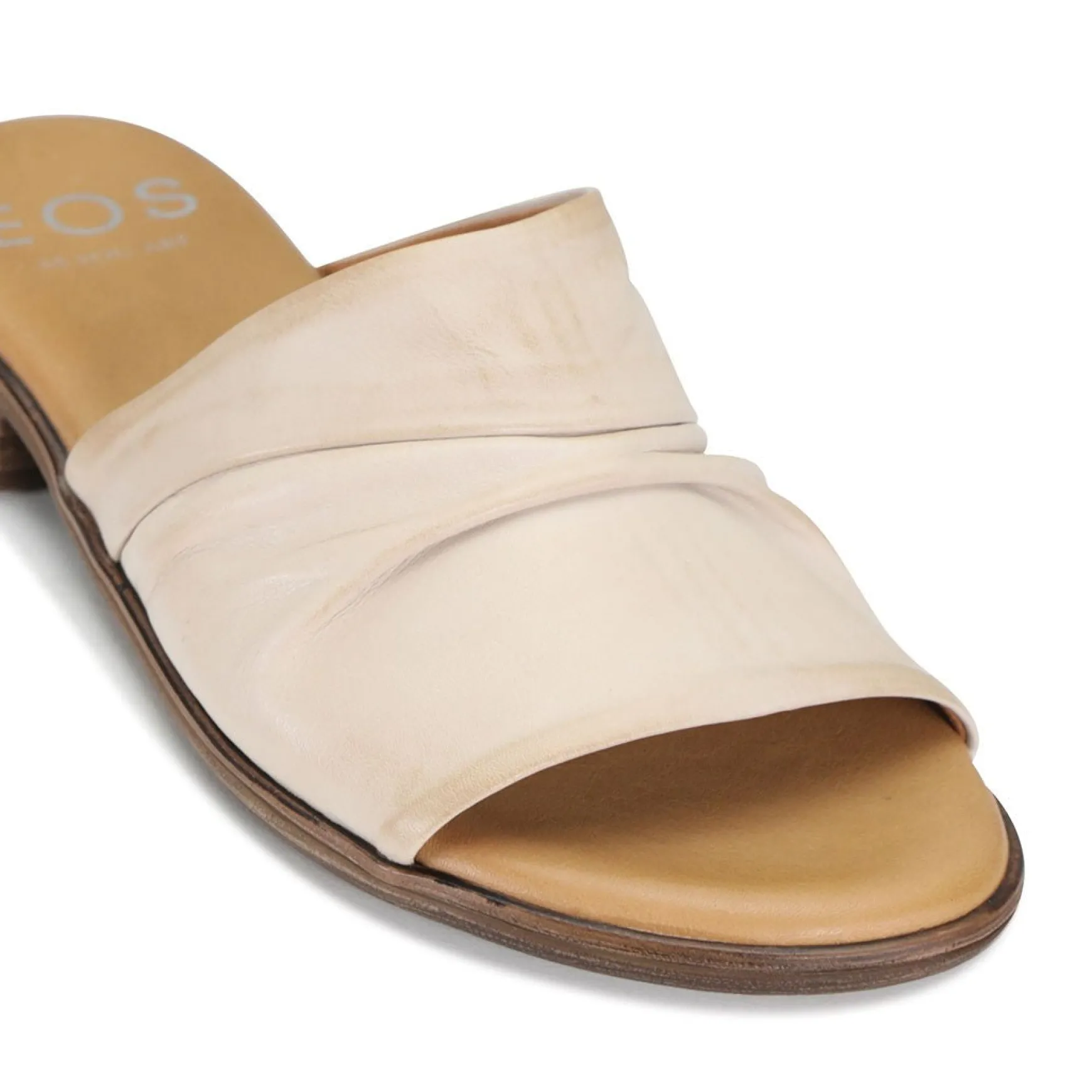 ILO LEATHER SLIDE SANDALS>EOS Footwear Cheap