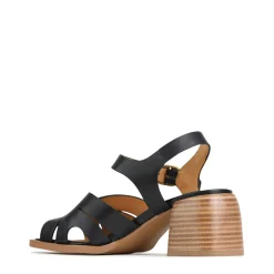 ISA LOW HEEL SANDALS LEATHER><noscript><img width=