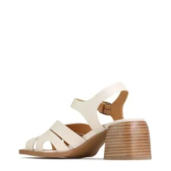 ISA LOW HEEL SANDALS LEATHER><noscript><img width=