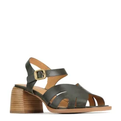 ISA LOW HEEL SANDALS LEATHER><noscript><img width=