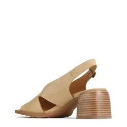 ISADORA LEATHER BLOCK HEEL SANDALS><noscript><img width=
