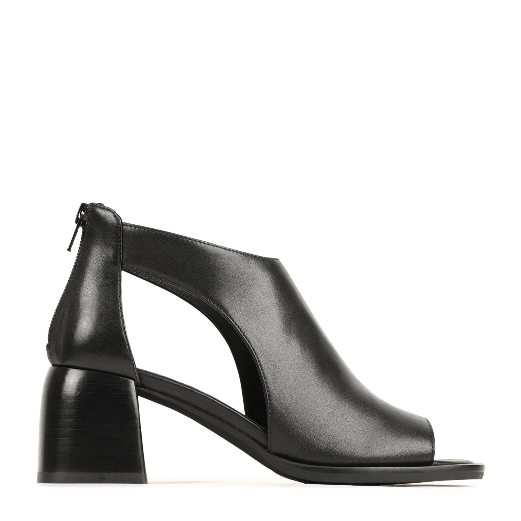 ISOLDE LEATHER BLOCK HEEL SANDALS>EOS Footwear Best