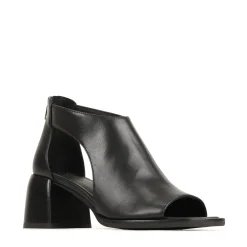 ISOLDE LEATHER BLOCK HEEL SANDALS><noscript><img width=