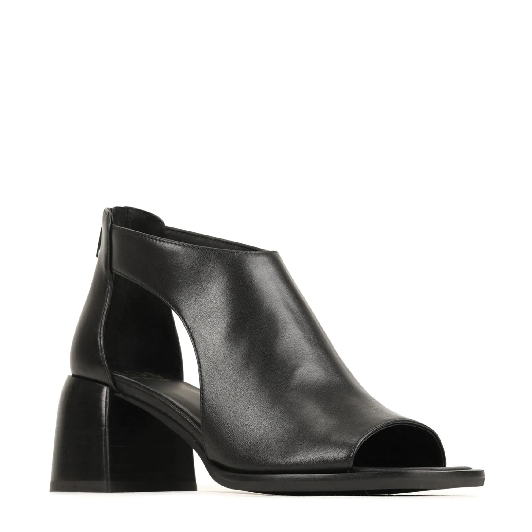 ISOLDE LEATHER BLOCK HEEL SANDALS>EOS Footwear Best