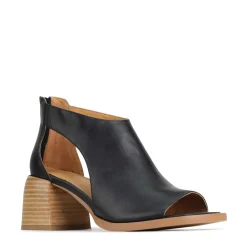 ISOLDE LEATHER BLOCK HEEL SANDALS><noscript><img width=