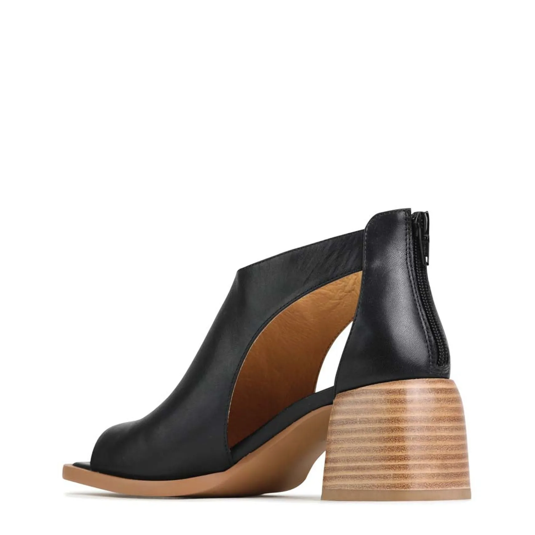 ISOLDE LEATHER BLOCK HEEL SANDALS>EOS Footwear Best