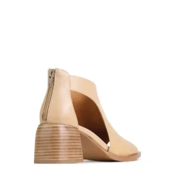 ISOLDE LEATHER BLOCK HEEL SANDALS><noscript><img width=