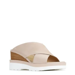 JADY LEATHER CROSSOVER SANDAL LEATHER><noscript><img width=