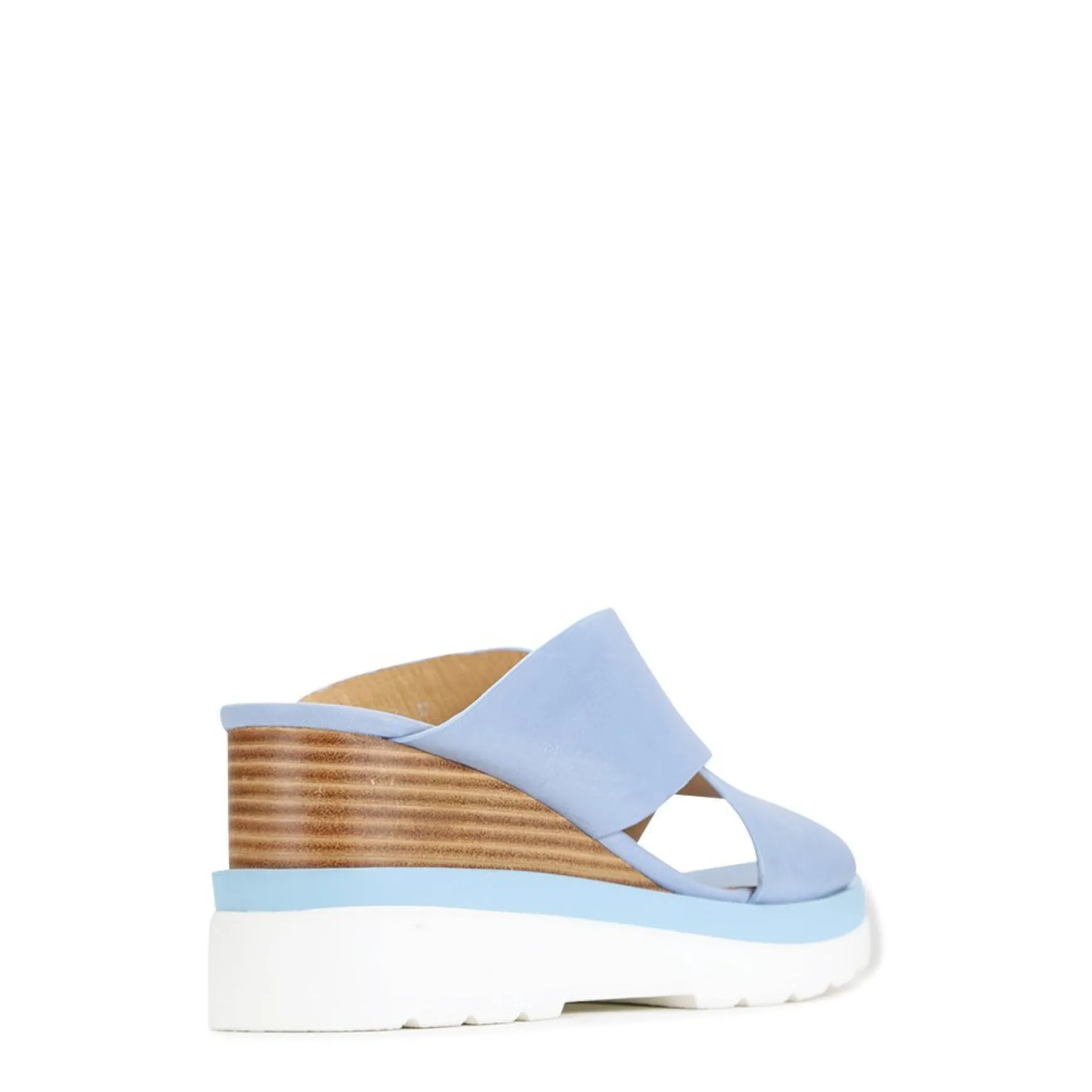 JADY LEATHER CROSSOVER SANDAL LEATHER>EOS Footwear Shop