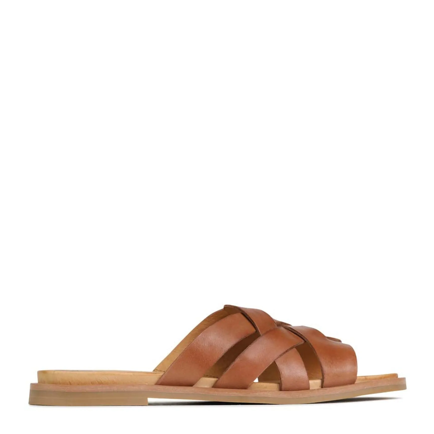 JELSIE SLIDE SANDALS LEATHER>EOS Footwear Cheap