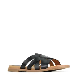 JELSIE SLIDE SANDALS LEATHER><noscript><img width=