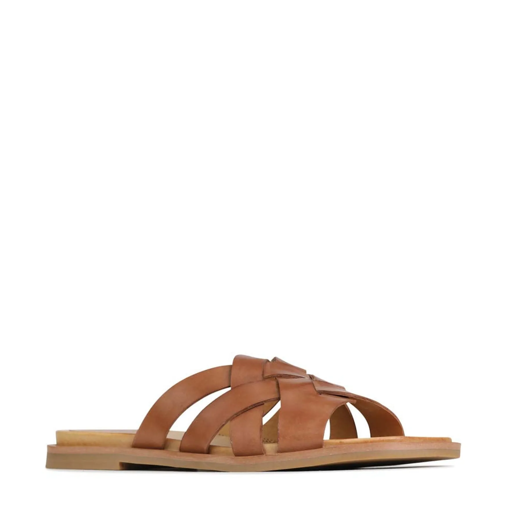 JELSIE SLIDE SANDALS LEATHER>EOS Footwear Cheap