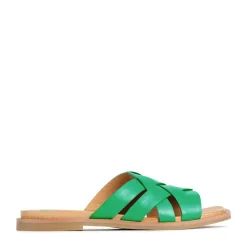 JELSIE SLIDE SANDALS LEATHER><noscript><img width=