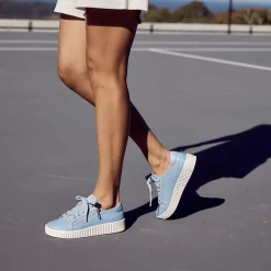 JODIE PLATFORM SNEAKERS LEATHER><noscript><img width=