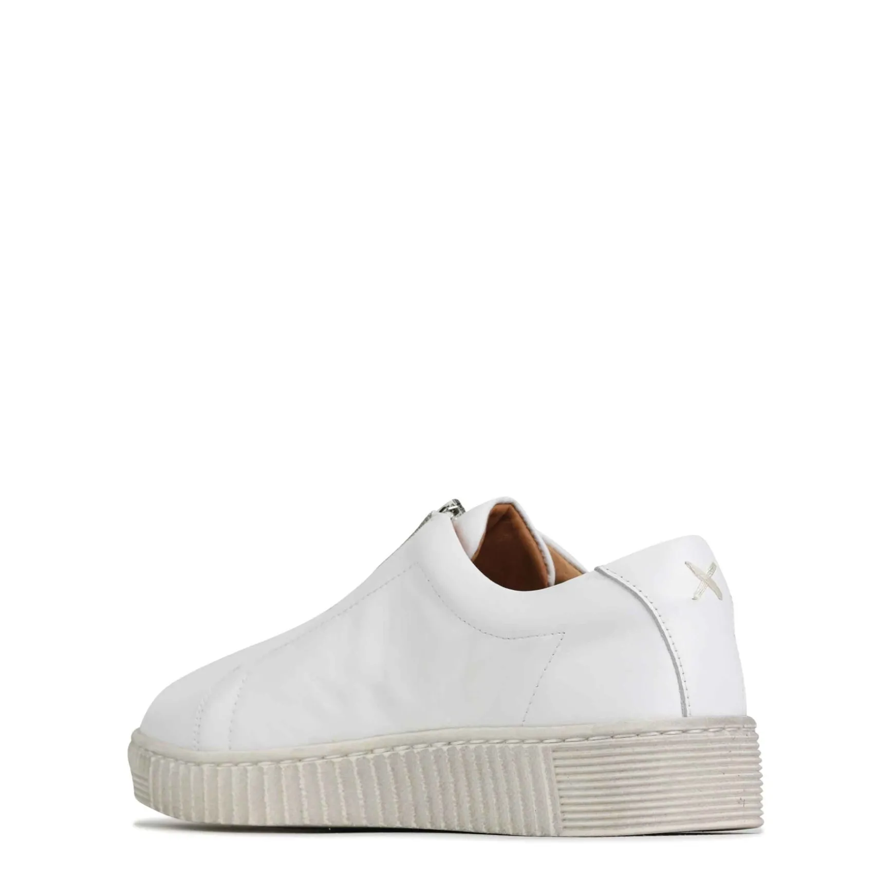 JOYA CHUNKY ZIPPER SNEAKERS LEATHER>EOS Footwear Best