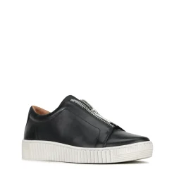 JOYA CHUNKY ZIPPER SNEAKERS LEATHER><noscript><img width=
