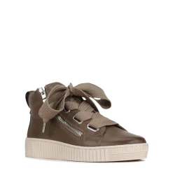 JOYOUS ARCHIVE LEATHER ZIP SNEAKER><noscript><img width=