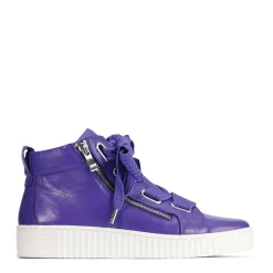 JOYOUS ARCHIVE LEATHER ZIP SNEAKER><noscript><img width=
