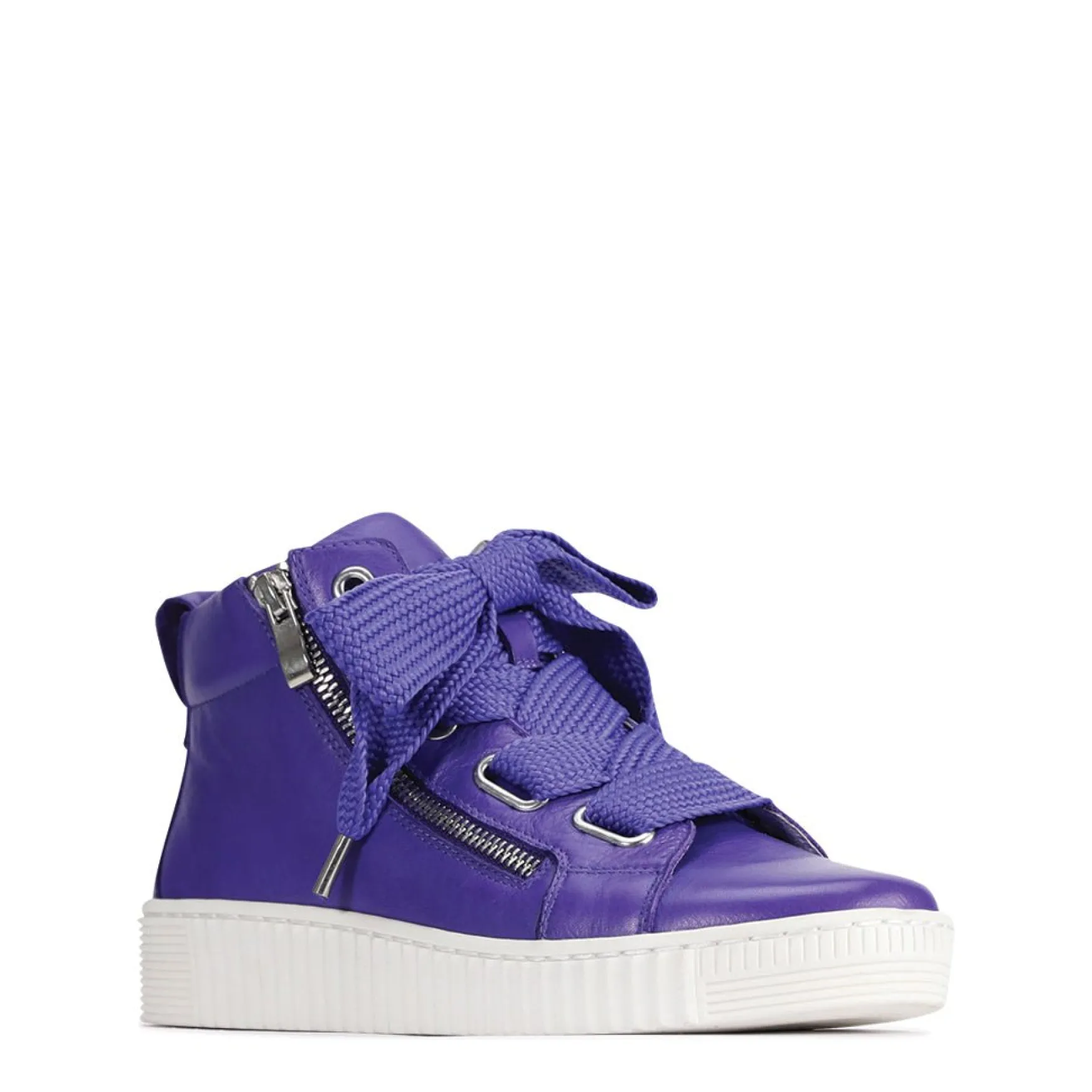JOYOUS ARCHIVE LEATHER ZIP SNEAKER>EOS Footwear Online