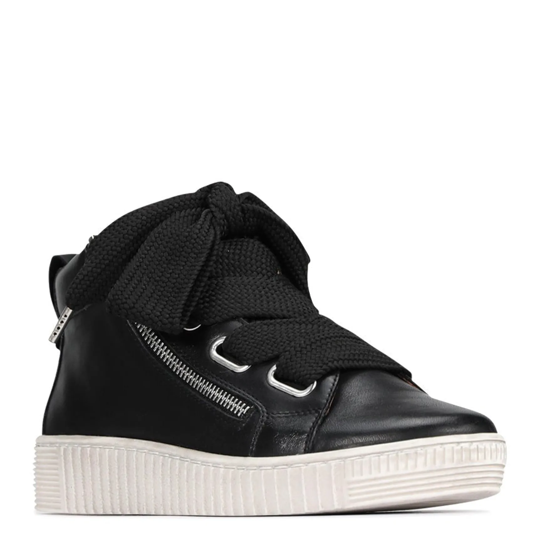 JOYOUS ARCHIVE LEATHER ZIP SNEAKER>EOS Footwear Online