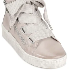 JOYOUS ARCHIVE LEATHER ZIP SNEAKER><noscript><img width=