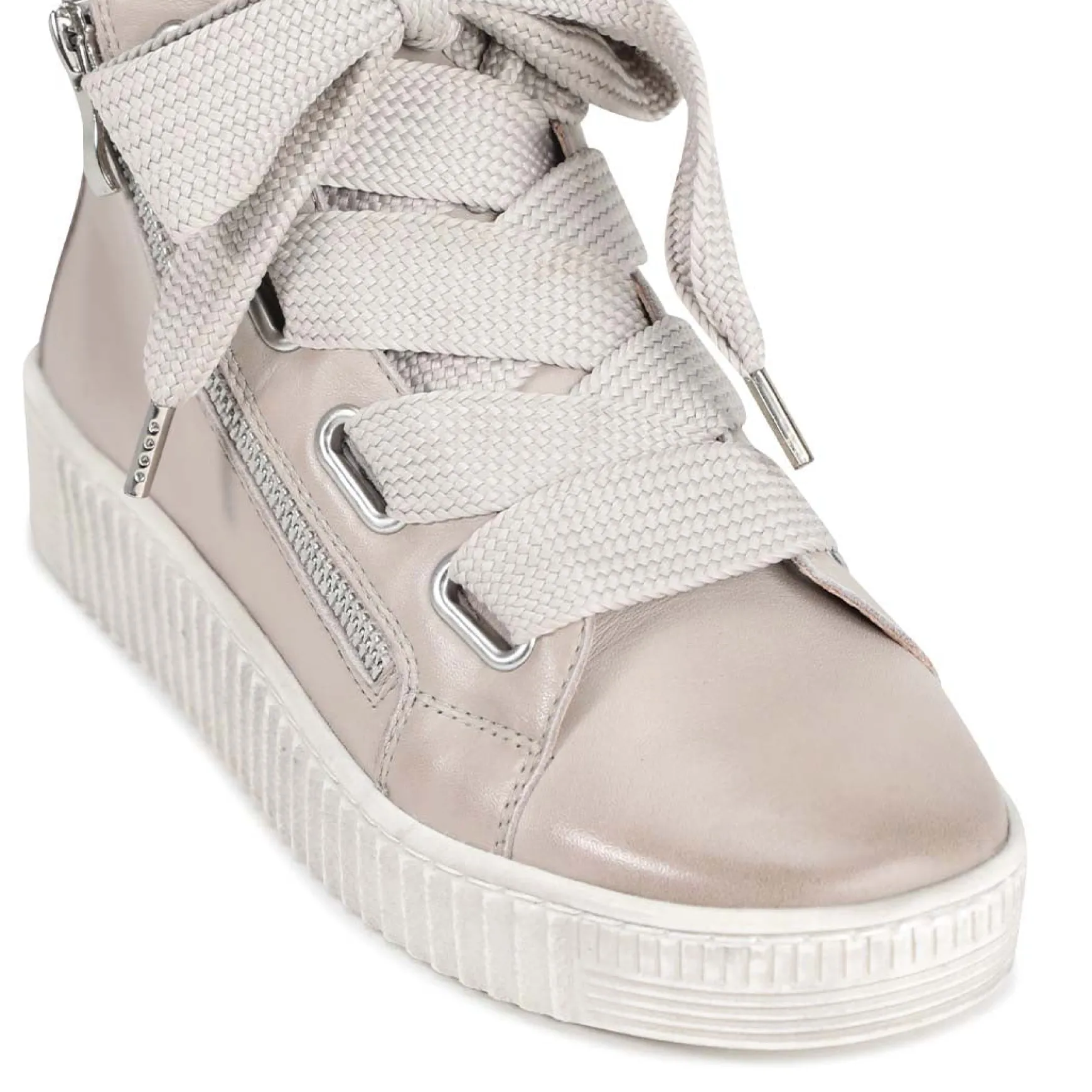 JOYOUS ARCHIVE LEATHER ZIP SNEAKER>EOS Footwear Online