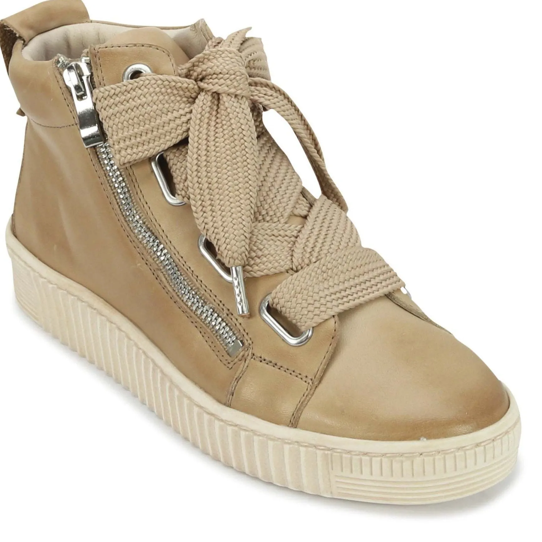 JOYOUS ARCHIVE LEATHER ZIP SNEAKER>EOS Footwear Online