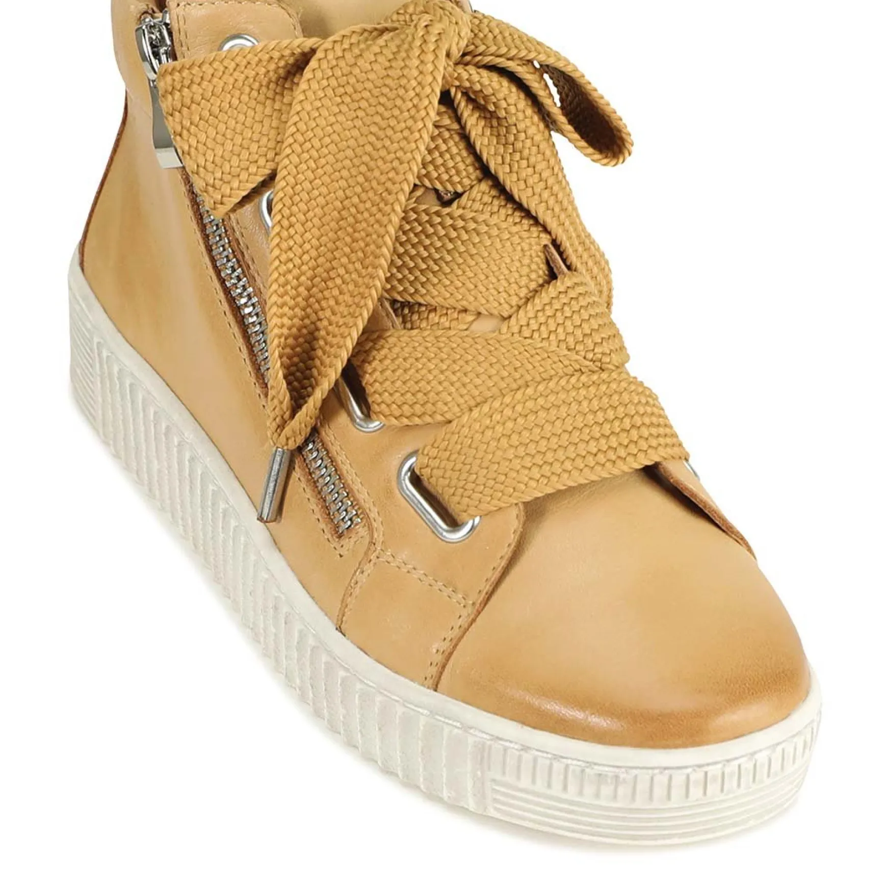 JOYOUS ARCHIVE LEATHER ZIP SNEAKER>EOS Footwear Online