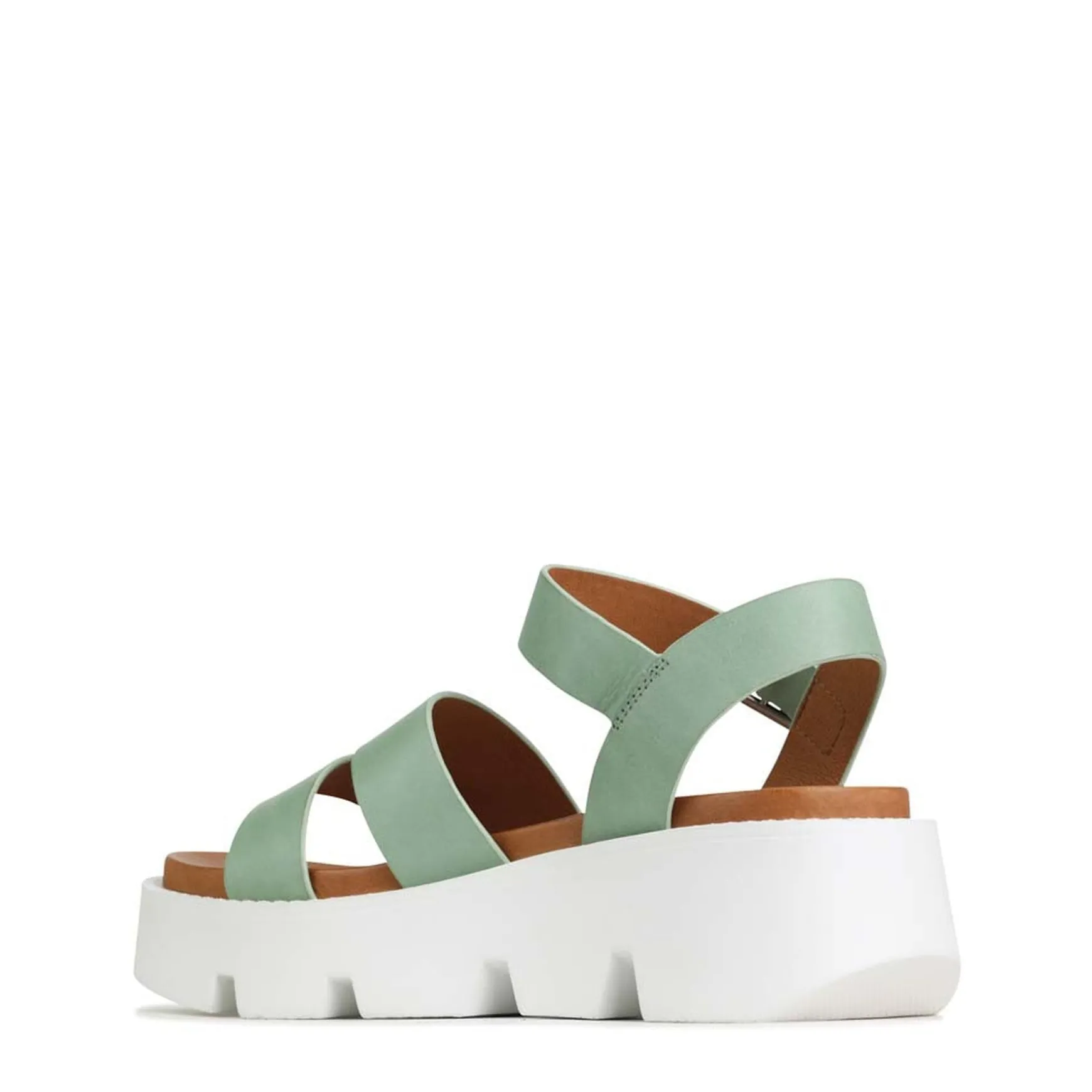 KAILA ANKLE STRAP WEDGE SANDALS LEATHER>EOS Footwear Best Sale