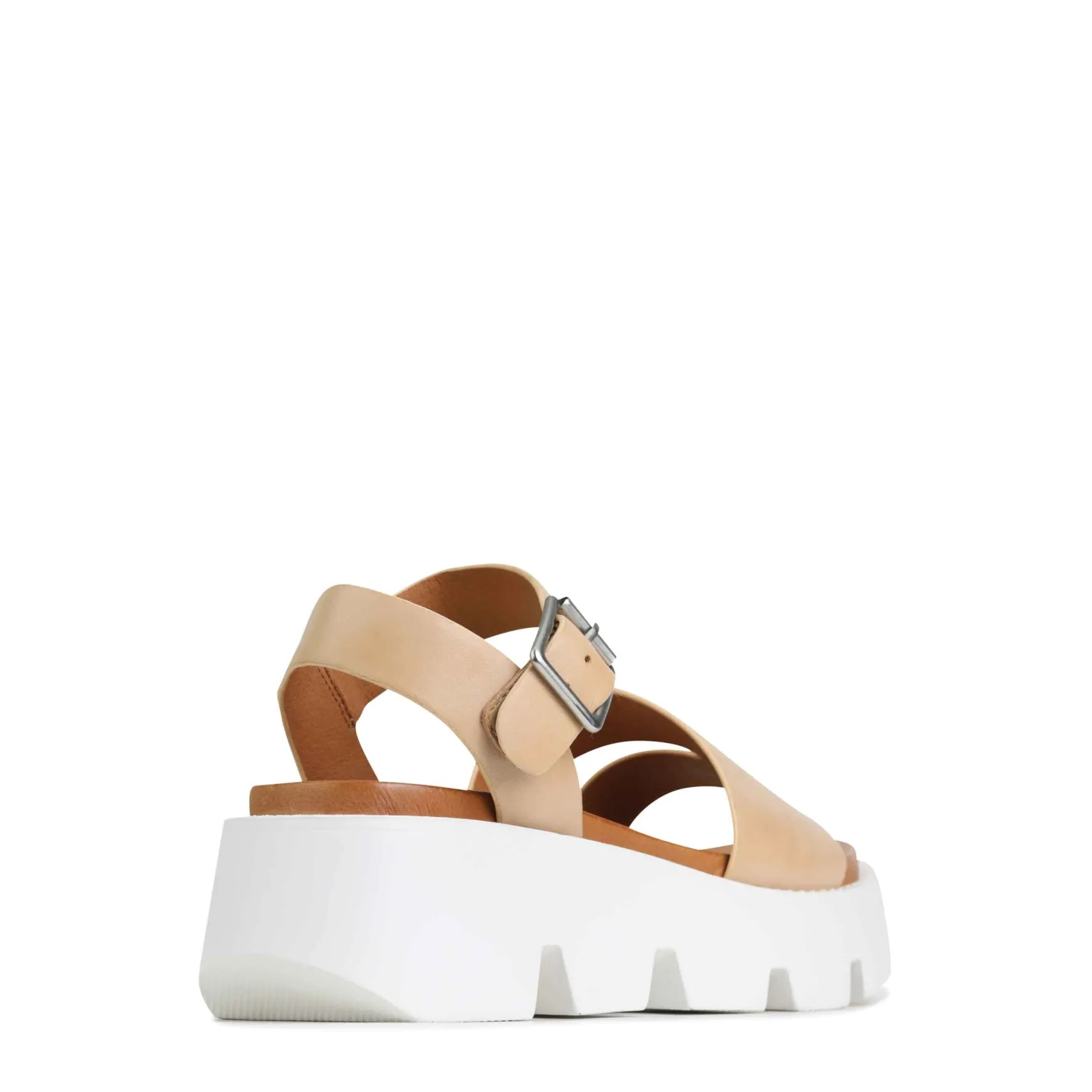 KAILA ANKLE STRAP WEDGE SANDALS LEATHER>EOS Footwear Best Sale