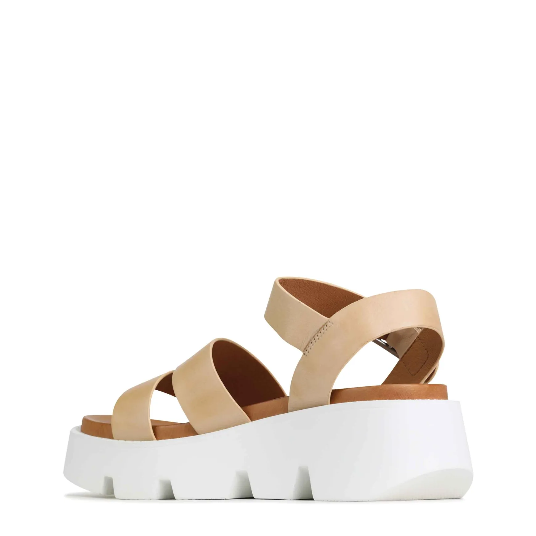 KAILA ANKLE STRAP WEDGE SANDALS LEATHER>EOS Footwear Best Sale