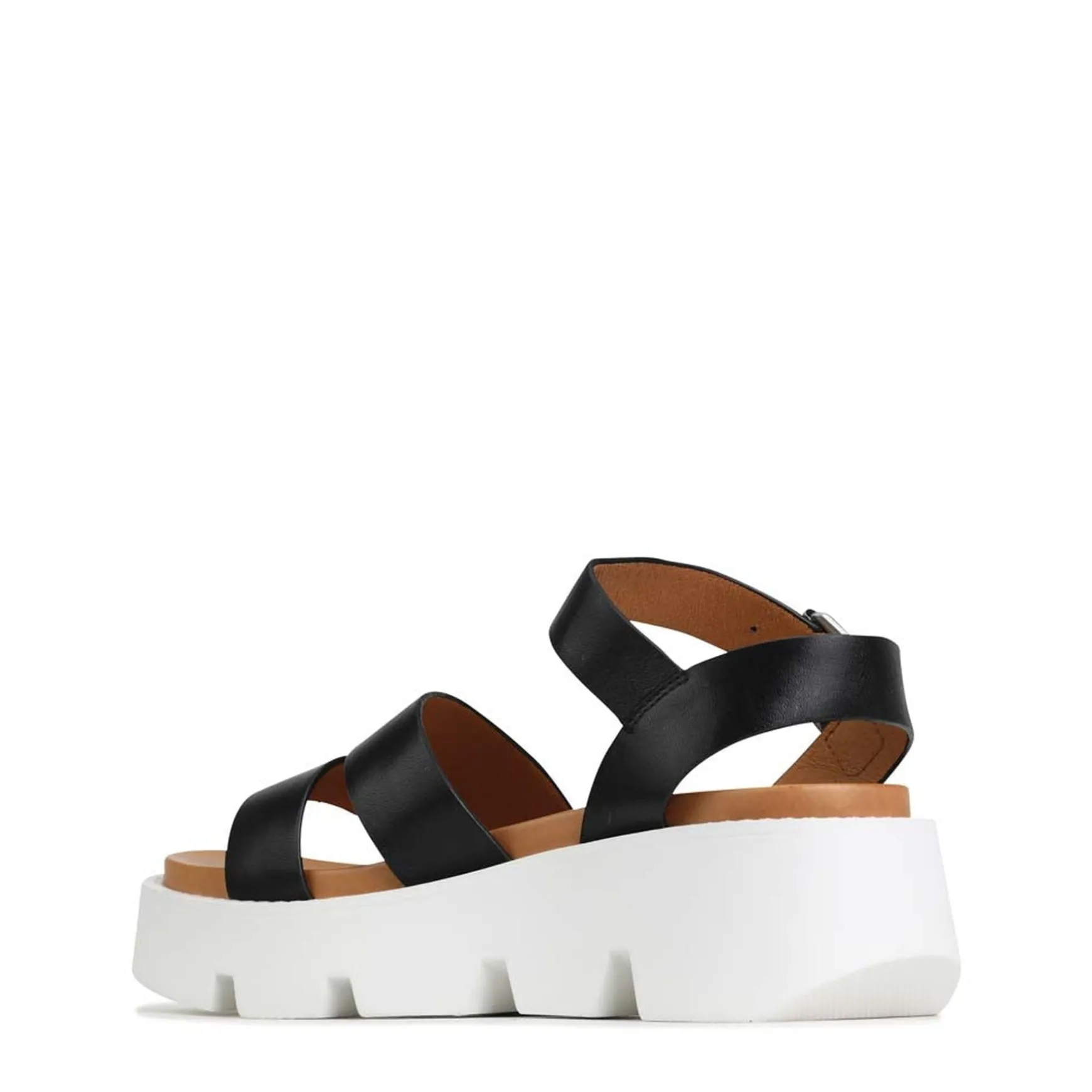 KAILA ANKLE STRAP WEDGE SANDALS LEATHER>EOS Footwear Best Sale