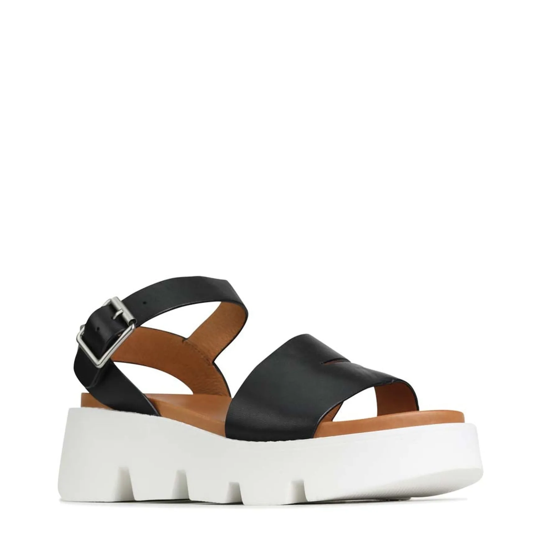 KAILA ANKLE STRAP WEDGE SANDALS LEATHER>EOS Footwear Best Sale
