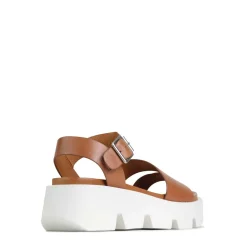 KAILA ANKLE STRAP WEDGE SANDALS LEATHER><noscript><img width=