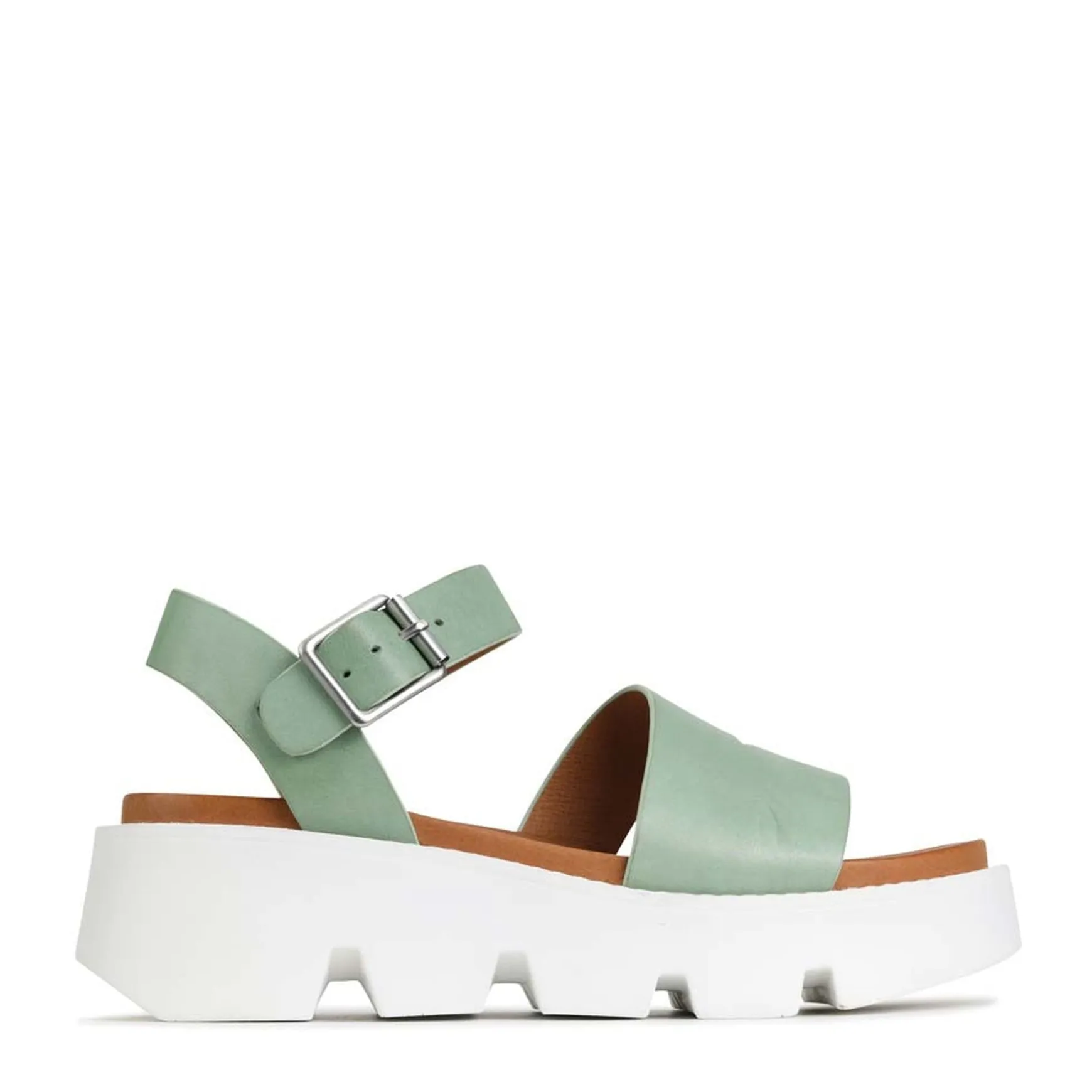 KAILA ANKLE STRAP WEDGE SANDALS LEATHER>EOS Footwear Best Sale