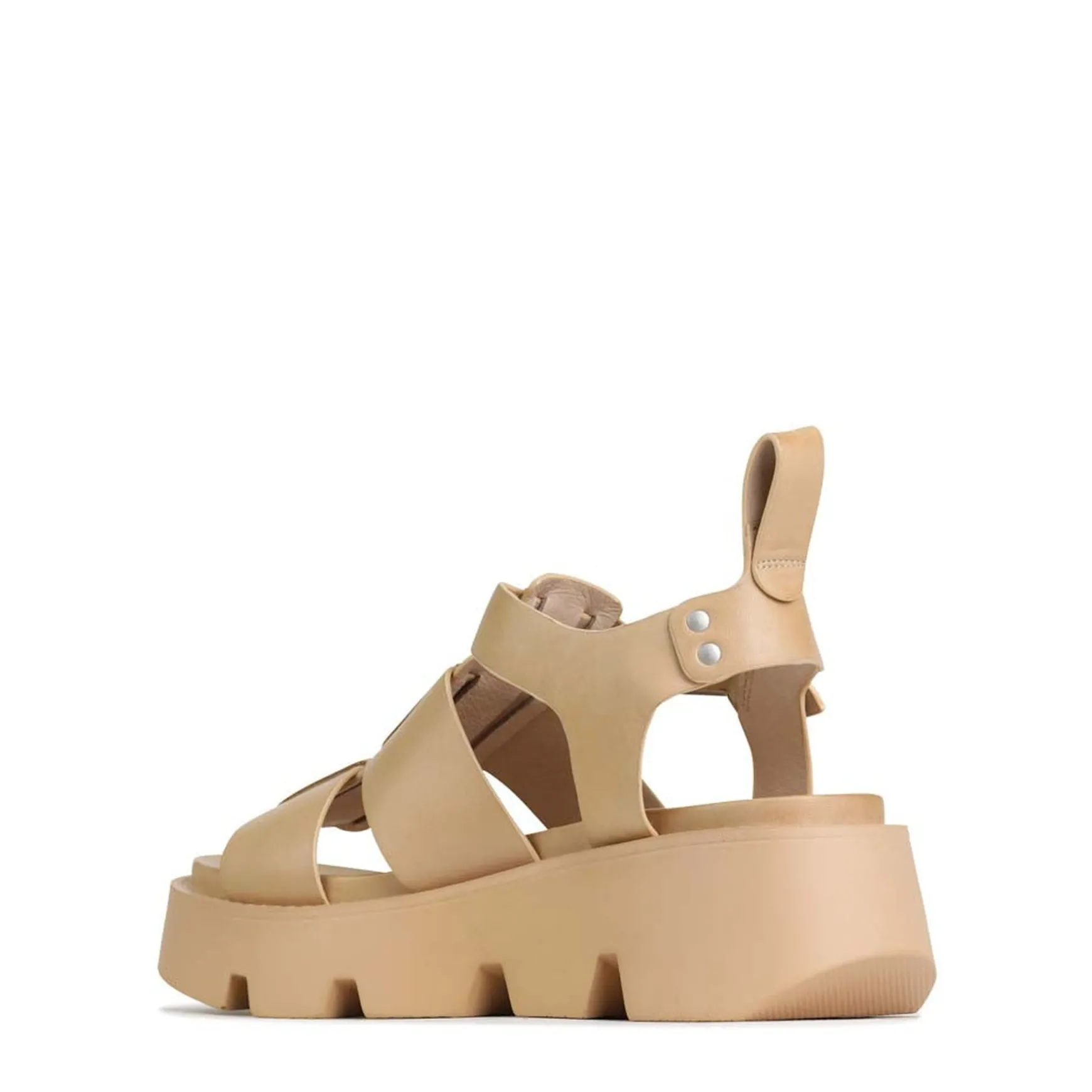 KAILAN LEATHER PLATFORM SANDALS>EOS Footwear Hot